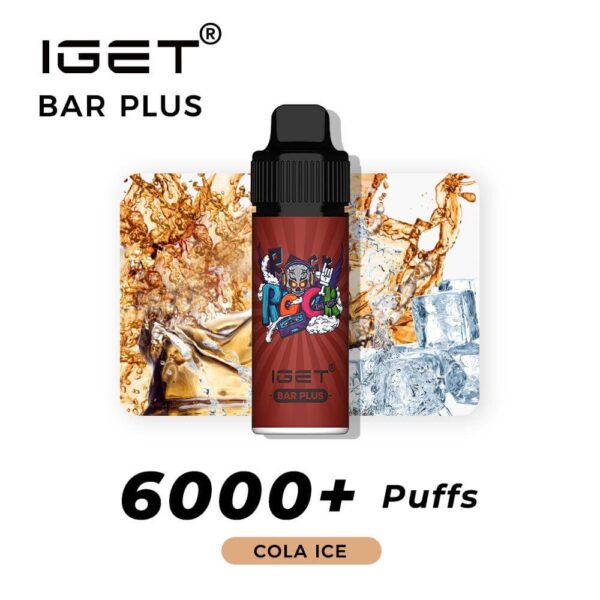 iGET Bar Plus 6000 Puffs – Cola Ice