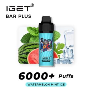 iget-bar-plus-vape-6000-puff-watermelon-mint-ice-online-vape-store-australia.jpg iGET Bar Plus 6000 Puffs – Watermelon Mint Ice
