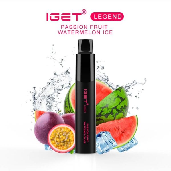 iGET Legend 4000 Puffs – Passion Fruit Watermelon Ice